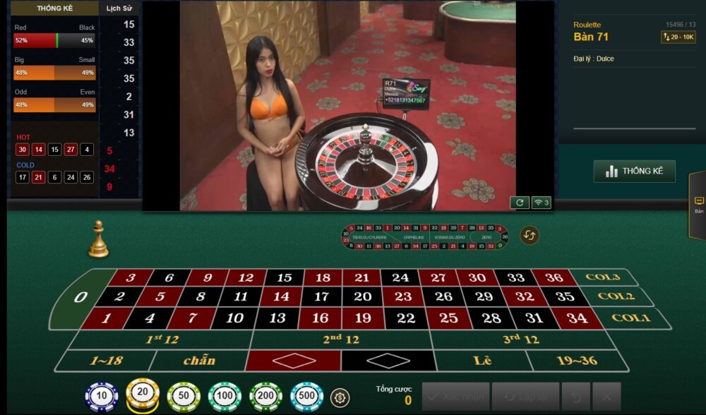 Casino Fun88 - Tham gia cá cược Casino tại nhà cái trực tuyến 7 Bàn chơi Roulette FUN88