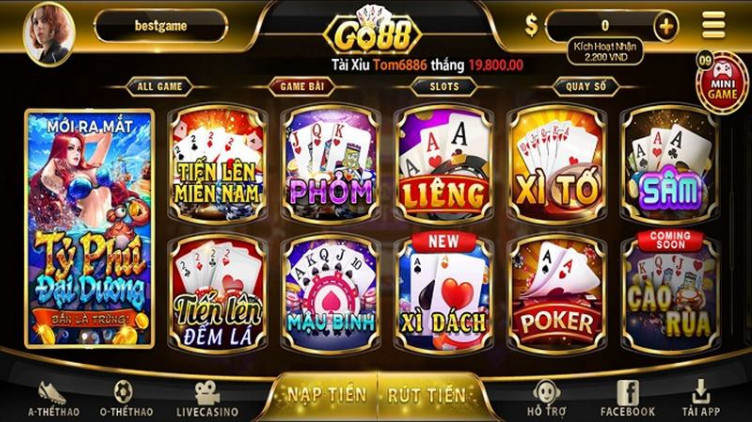Go88 mệnh danh thiên đường giải trí game bài chất lượng Go88 mệnh danh thiên đường giải trí game bài chất lượng