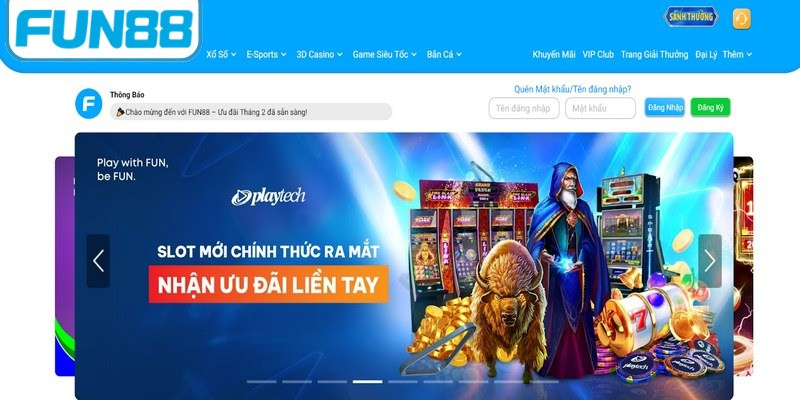 Sứ mệnh đặt trải nghiệm người chơi FUN88 làm trung tâm phát triển