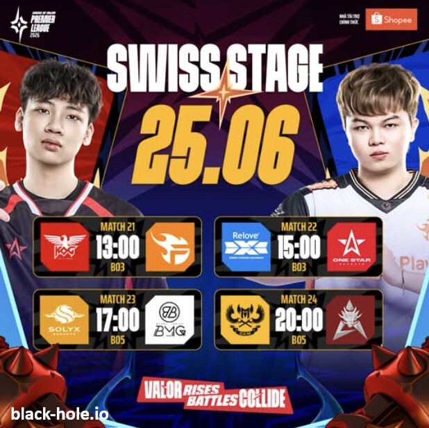 LỊCH THI ĐẤU VÒNG SWISS STAGE APL 2026 NGÀY 25/06 5 Screenshot 2026 06 25 153330
